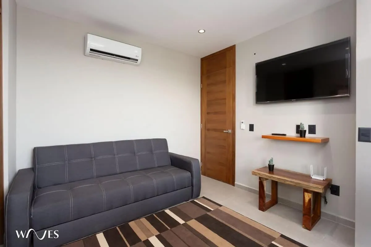 1 Bedroom With Park View In Condominium With Gym Sauna And Steam Room Tulum 0*,  Mexico