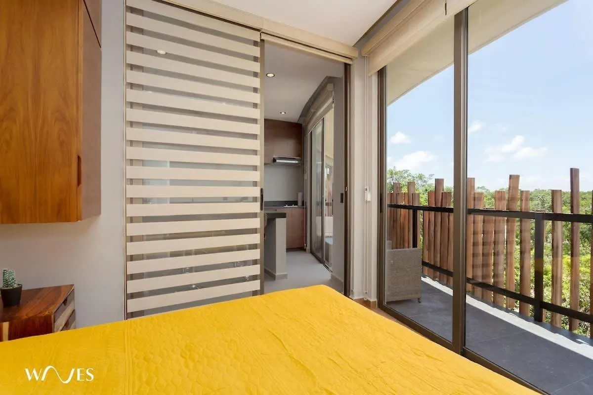 1 Bedroom With Park View In Condominium With Gym Sauna And Steam Room Tulum