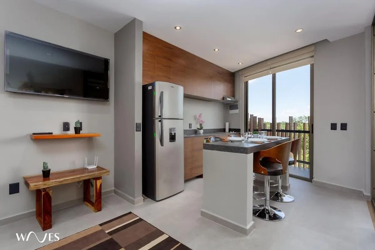1 Bedroom With Park View In Condominium With Gym Sauna And Steam Room Tulum